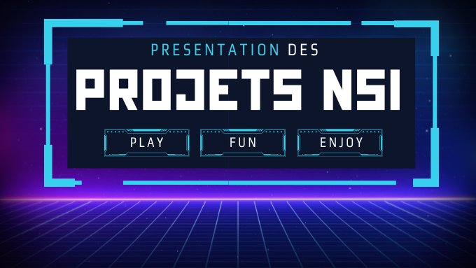 Projets NSI